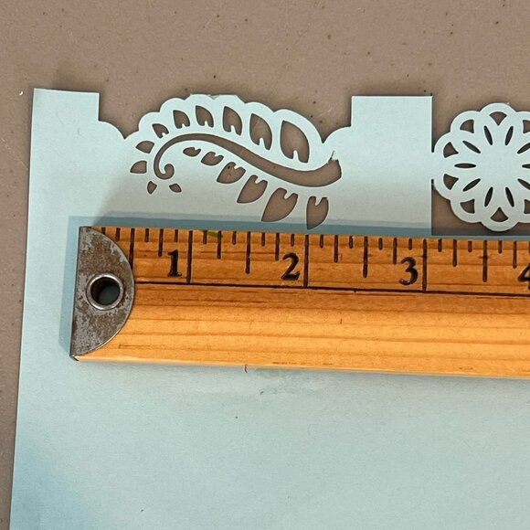 2 EK Success Border Craft Paper Punches Locking Leaf Flourish Scroll and Flowers - Picture 2 of 9